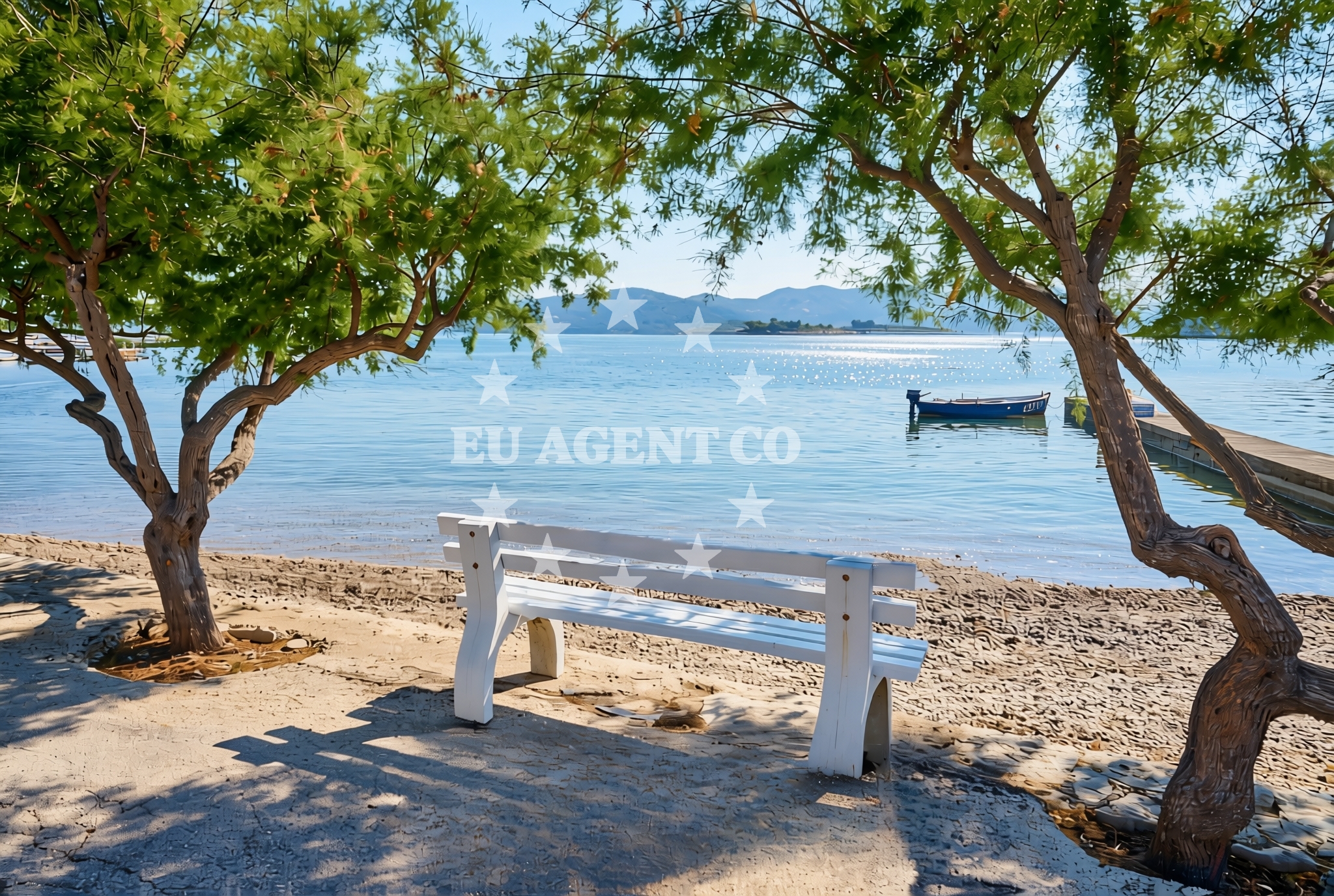 Beach facilities and surroundings at Bililo, Sreser Beach in Bililo
