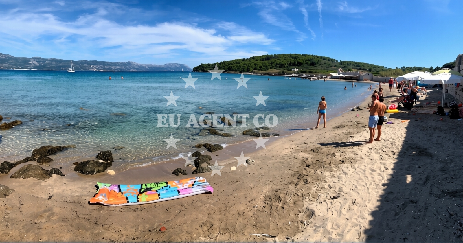 Additional view of Bilin Zal beach in Vela Glavica 654, Lumbarda
