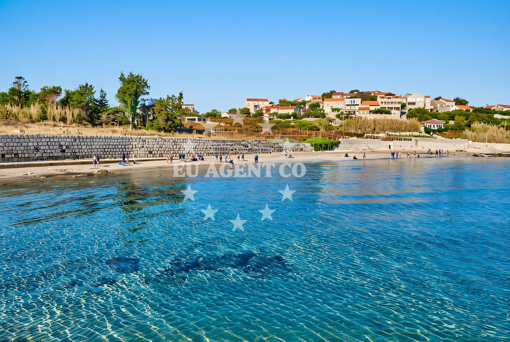 Additional view of Bilin Zal beach in Vela Glavica 654, Lumbarda