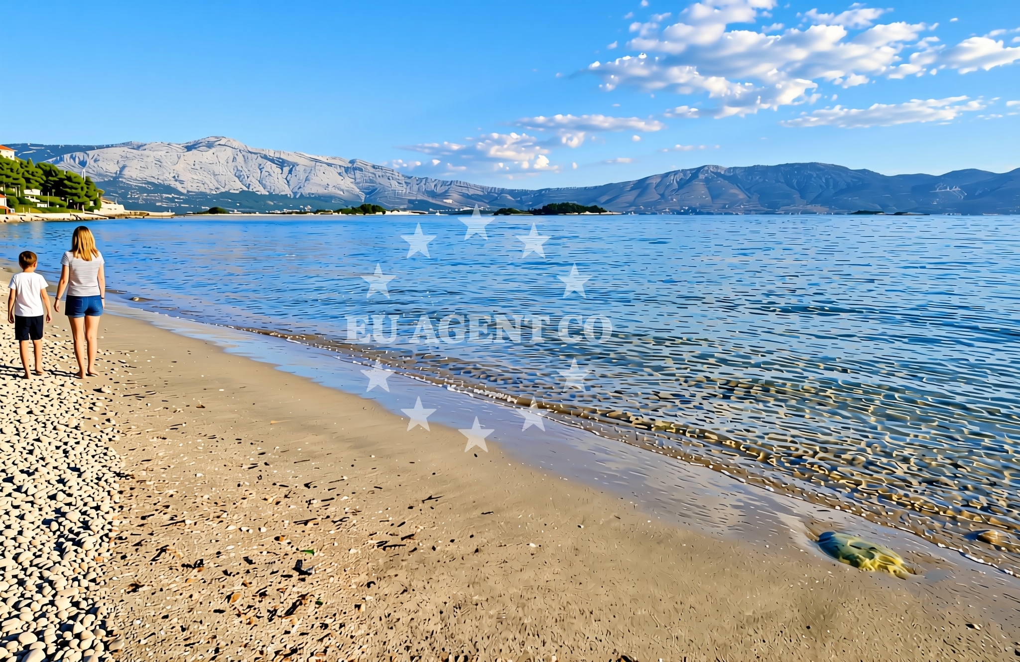 Additional view of Bilin Zal beach in Vela Glavica 654, Lumbarda