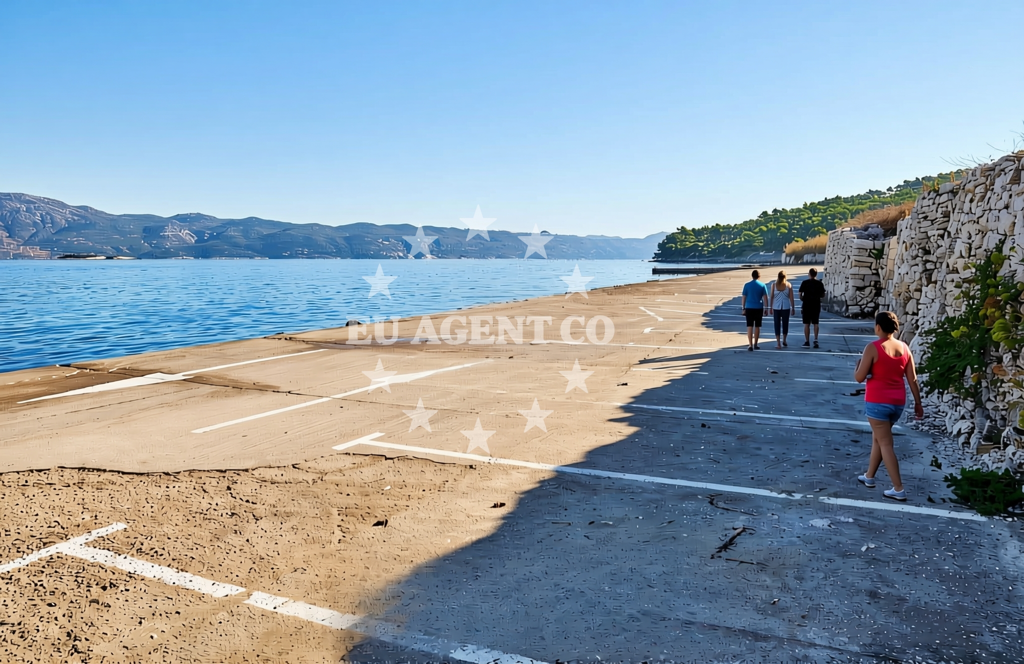 Additional view of Bilin Zal beach in Vela Glavica 654, Lumbarda