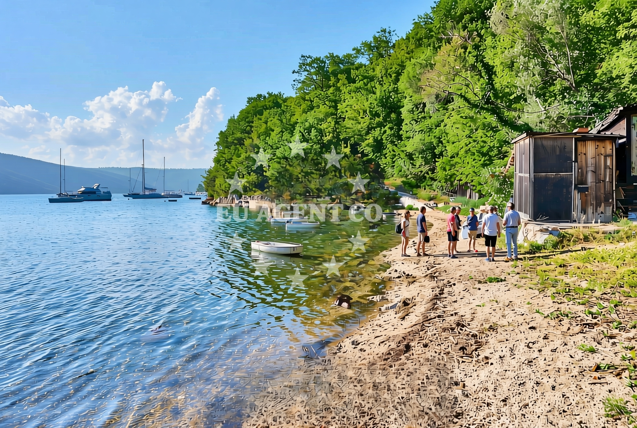 Additional view of Biljina, Trgetari Beach in Biljina
