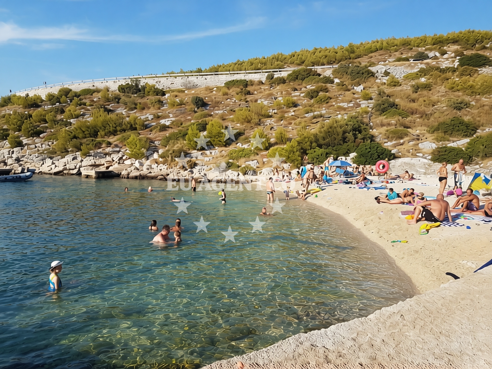 Additional view of Bilo beach in , Podgreben