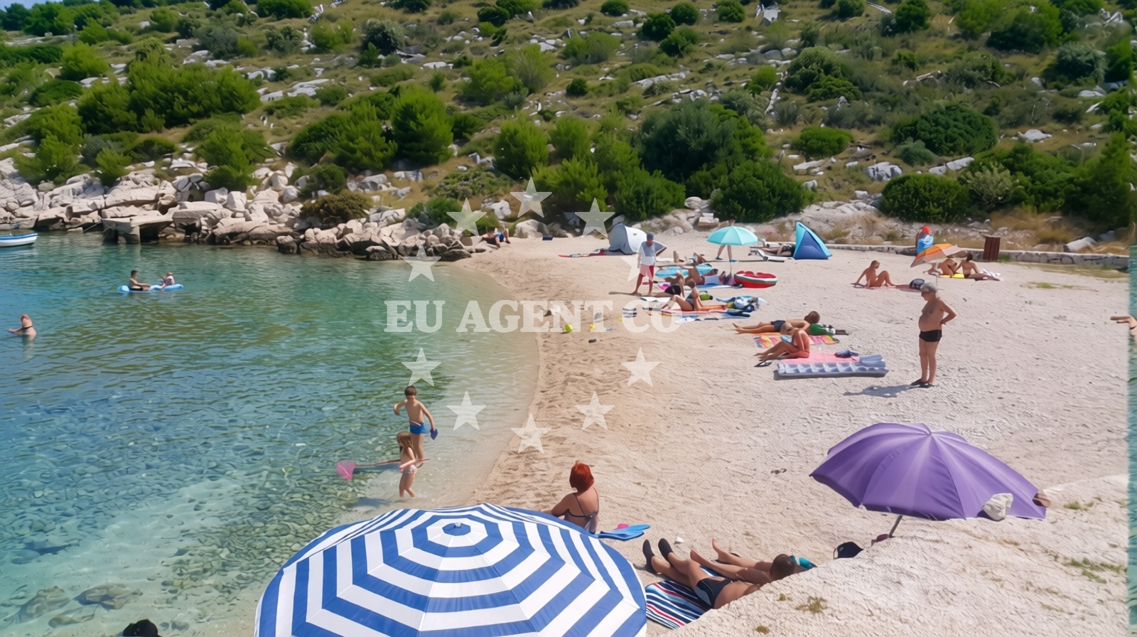 Additional view of Bilo beach in , Podgreben