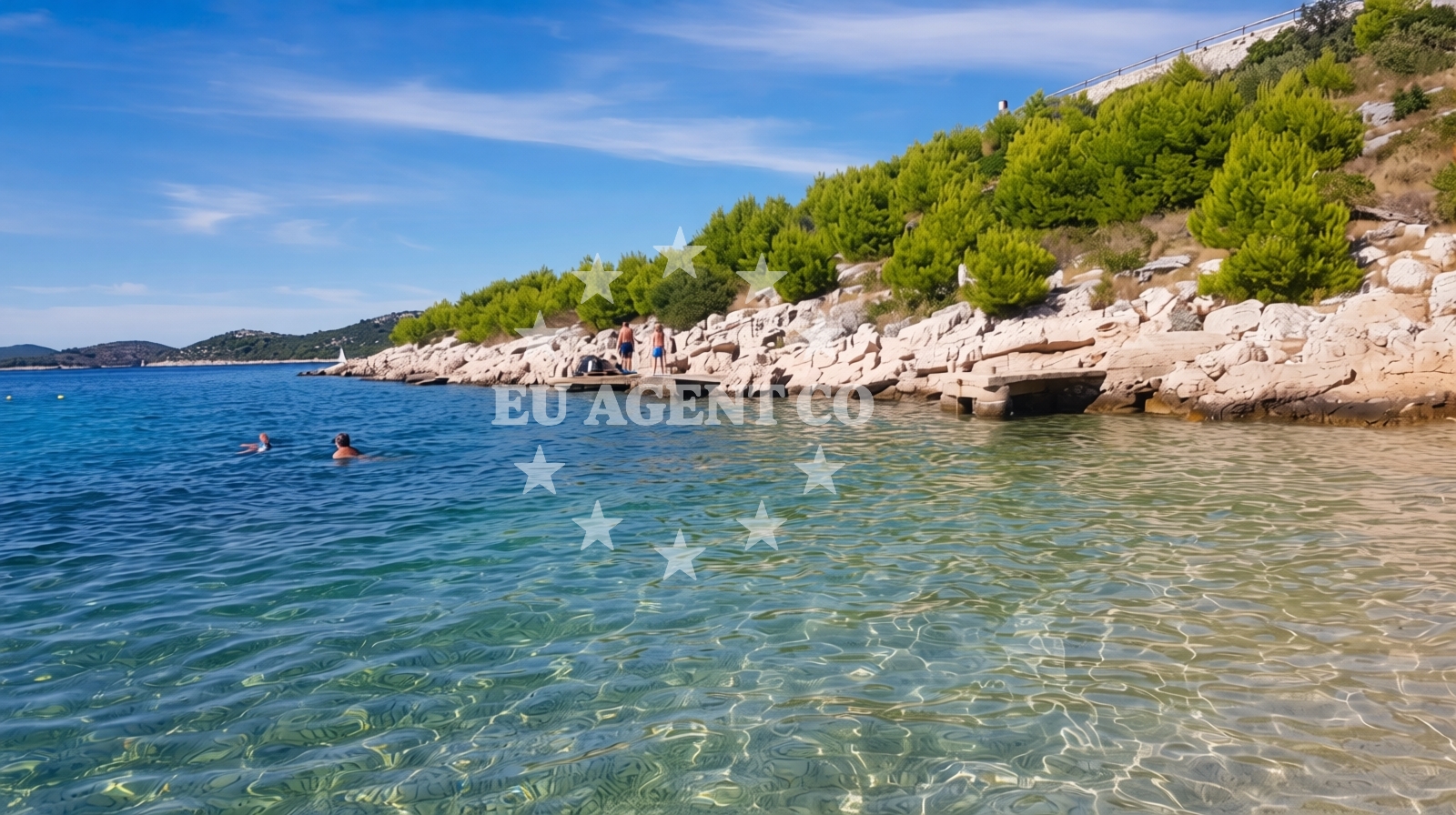 Additional view of Bilo beach in , Podgreben