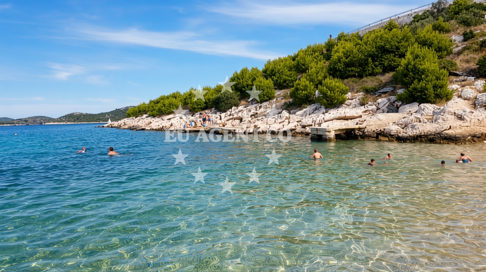 Additional view of Bilo beach in , Podgreben