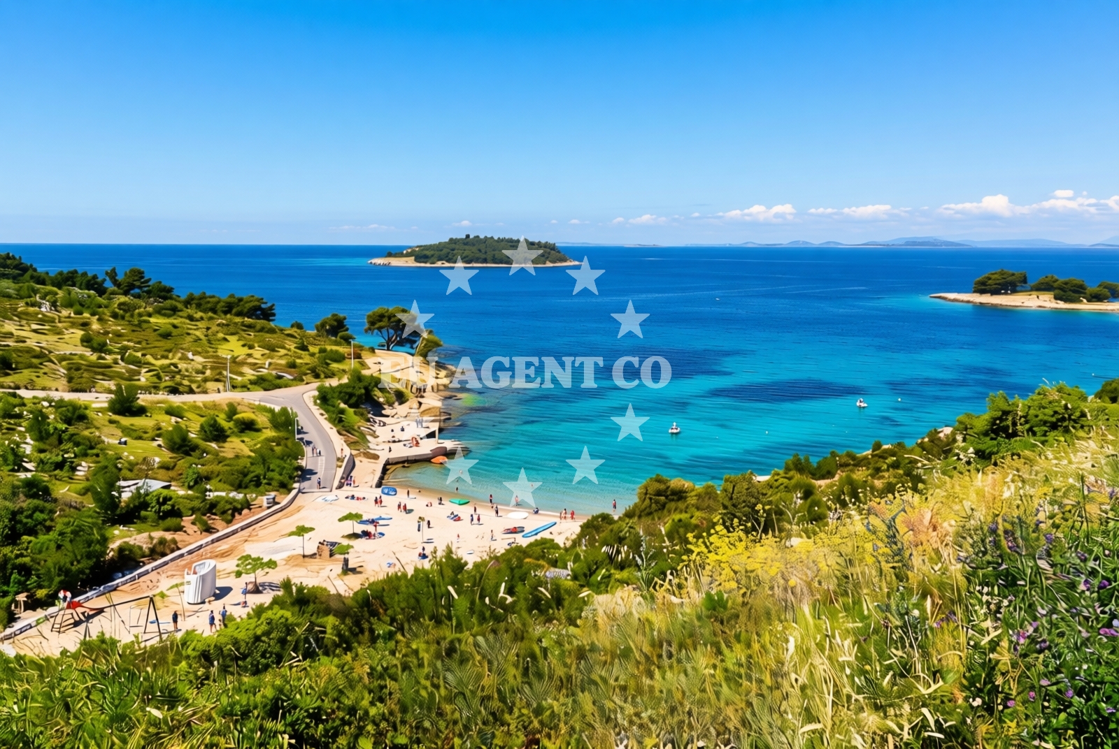 Additional view of Bilo beach in , Podgreben
