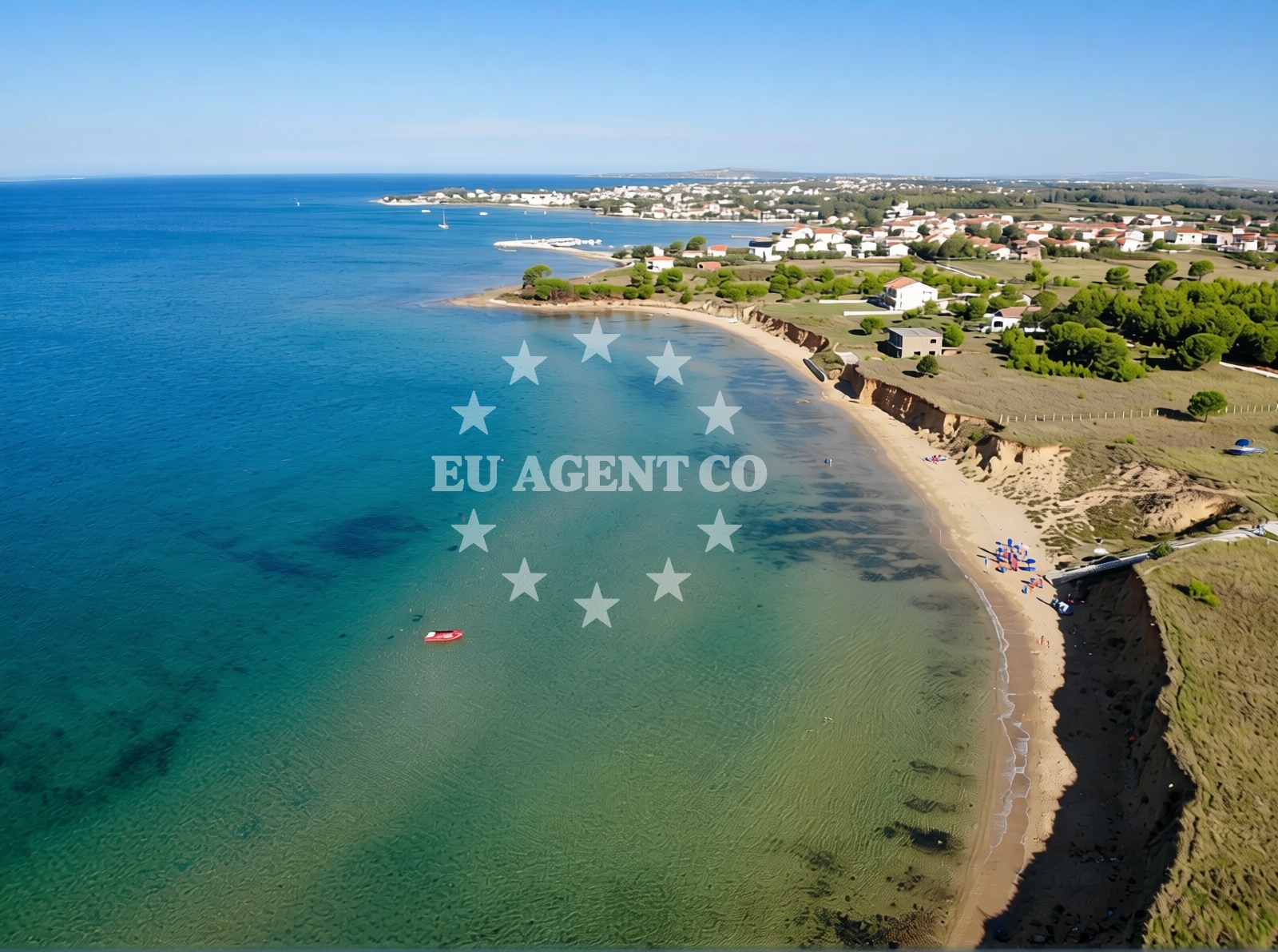 Additional view of Bilotinjak beach in Bilotinjak III 14, Nin