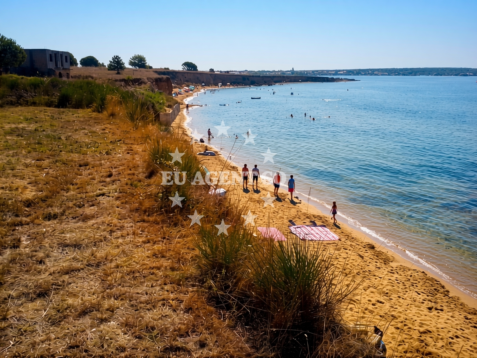 Additional view of Bilotinjak beach in Bilotinjak III 14, Nin