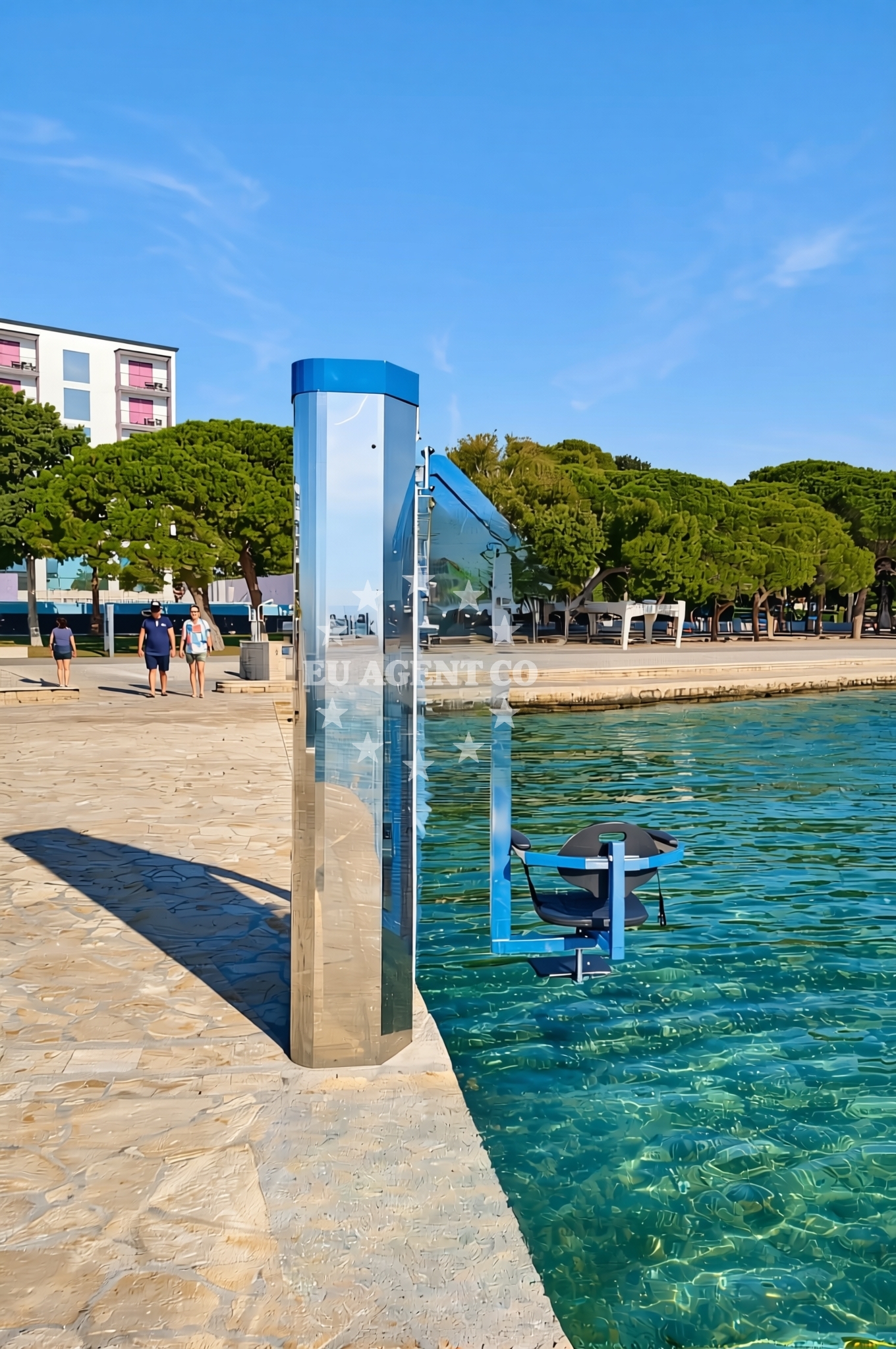 Beach facilities and surroundings at Biograd na Moru: beaches and coves (10) in Biograd na Moru