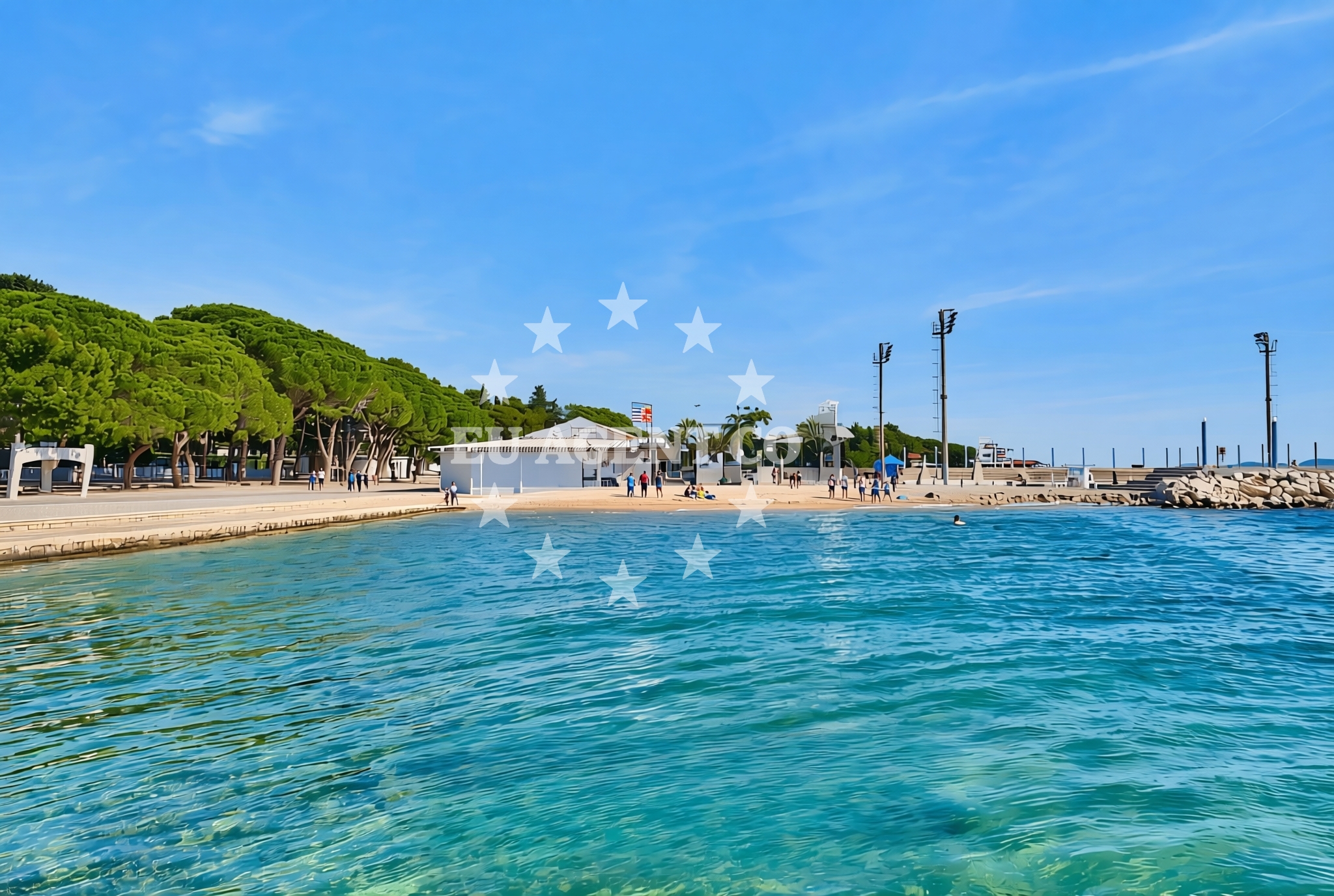 Additional view of Biograd na Moru: beaches and coves (10) in Biograd na Moru