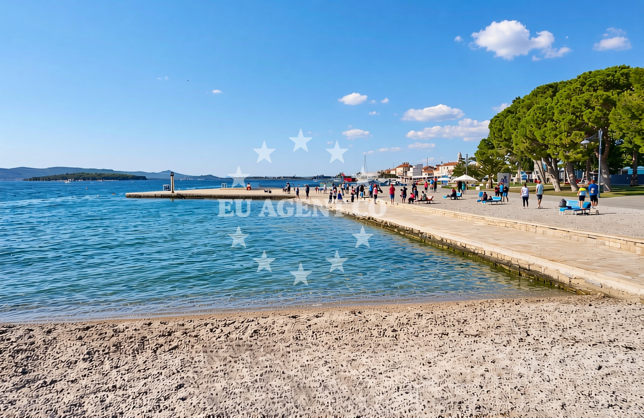 Additional view of Biograd na Moru: beaches and coves (10) in Biograd na Moru