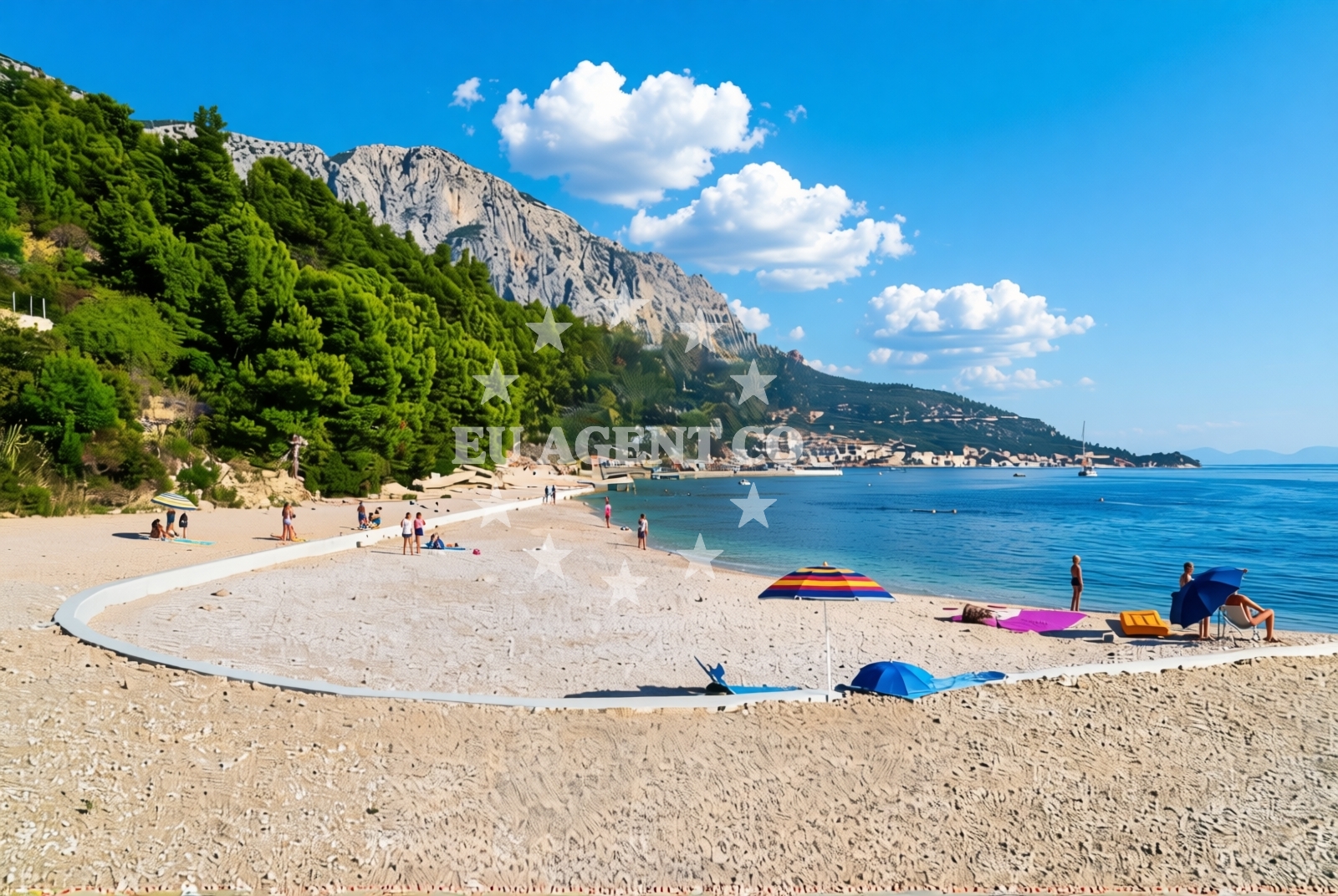 Additional view of Biokovo beach in Brace Letica 1, Podgora