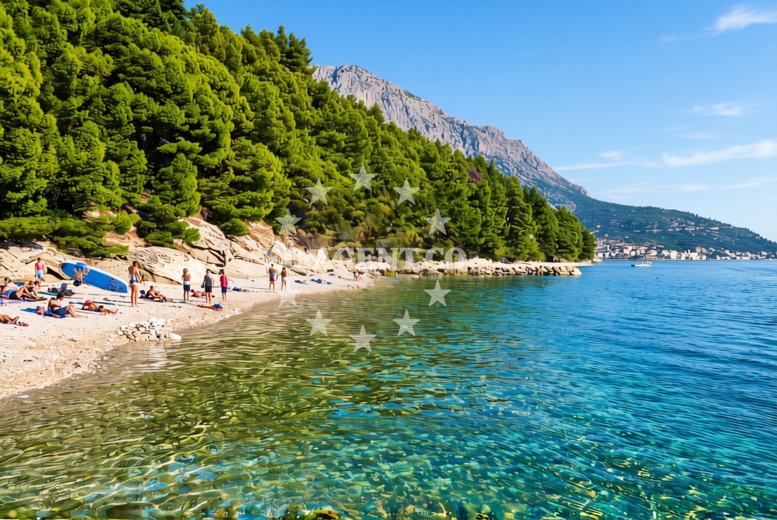 Additional view of Biokovo beach in Brace Letica 1, Podgora