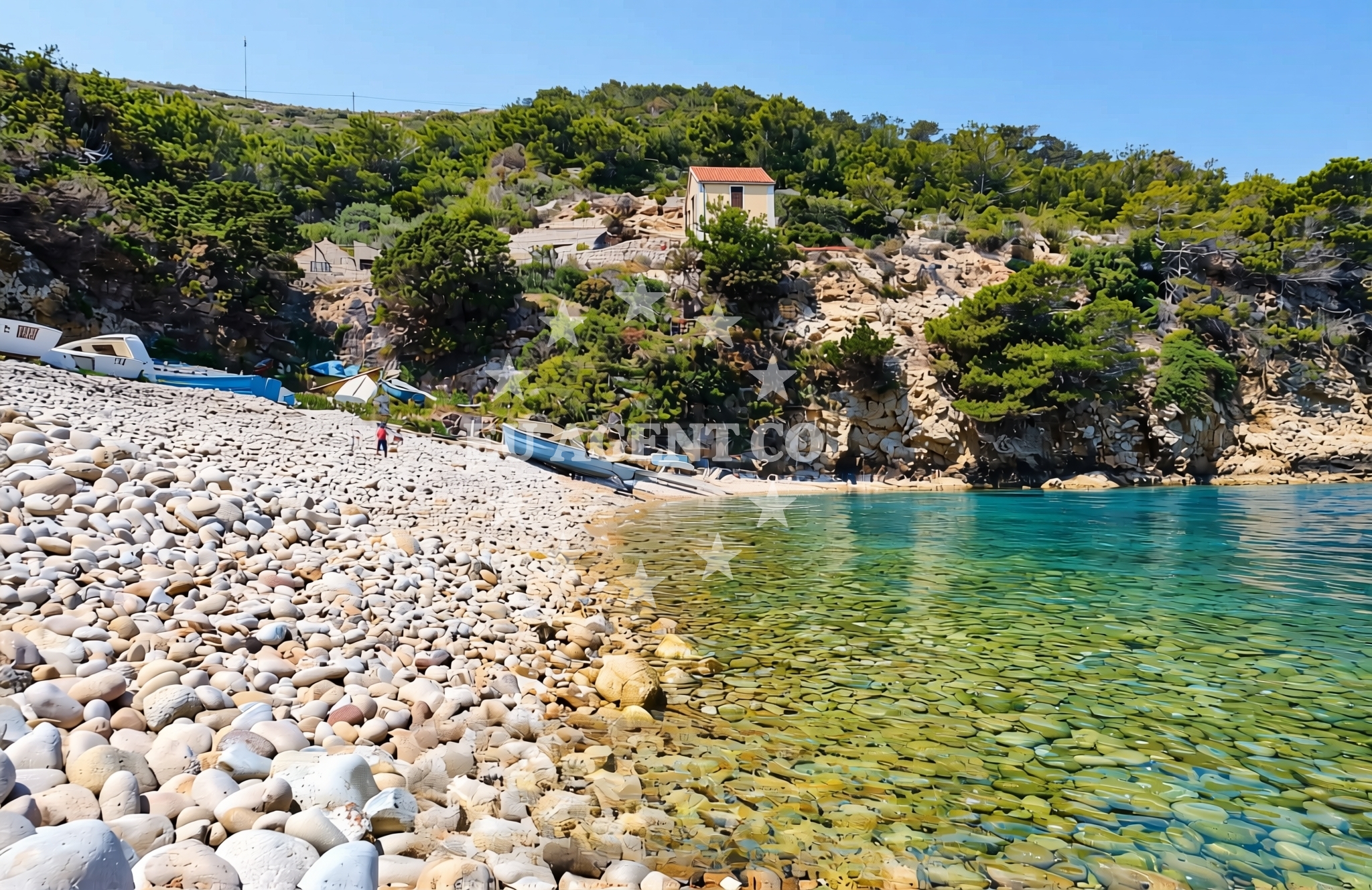 Additional view of Biševo (Biševo): beaches and coves (3) in Biševo (Biševo)