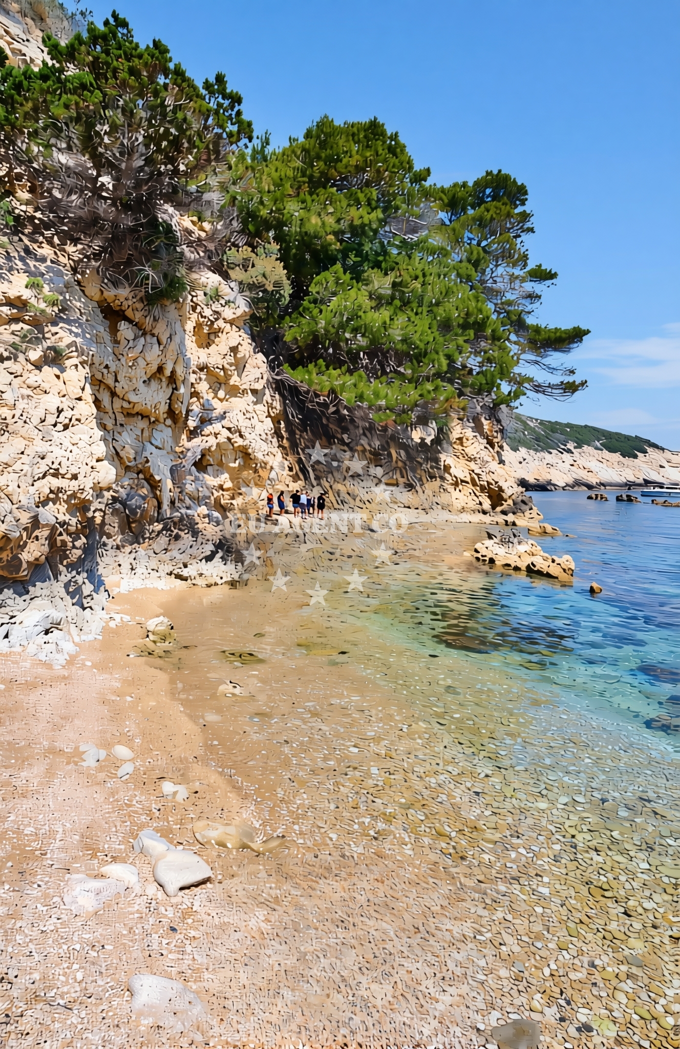 Additional view of Biševo (Biševo): beaches and coves (3) in Biševo (Biševo)