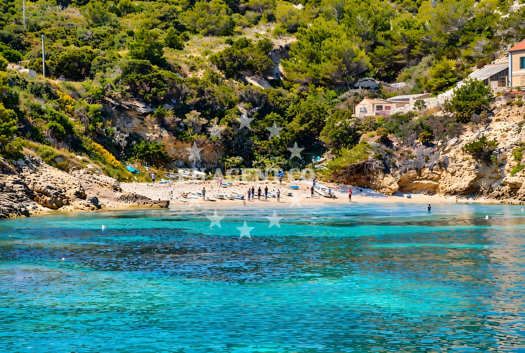 Additional view of Biševo (Biševo): beaches and coves (3) in Biševo (Biševo)