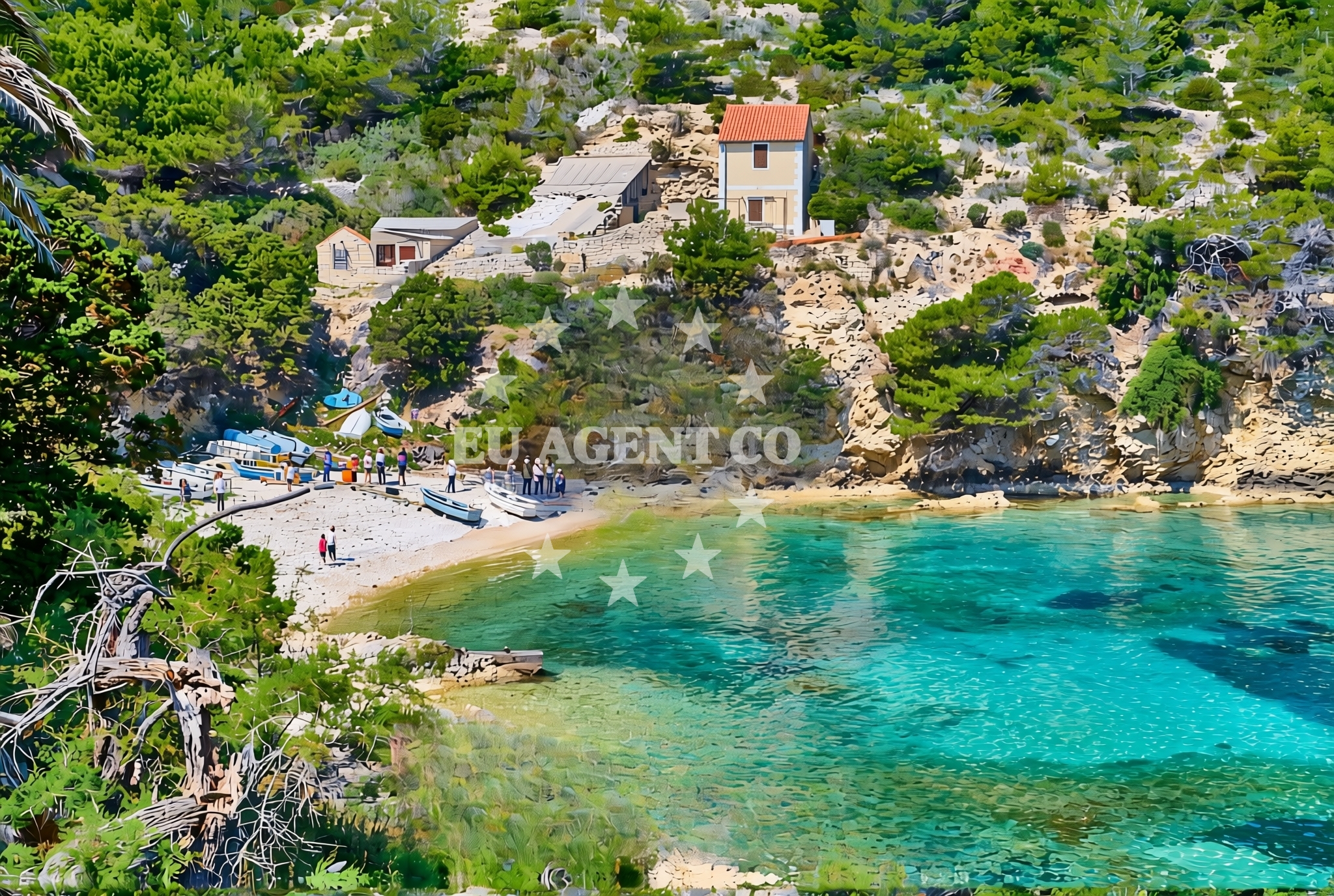 Additional view of Biševo (Biševo): beaches and coves (3) in Biševo (Biševo)