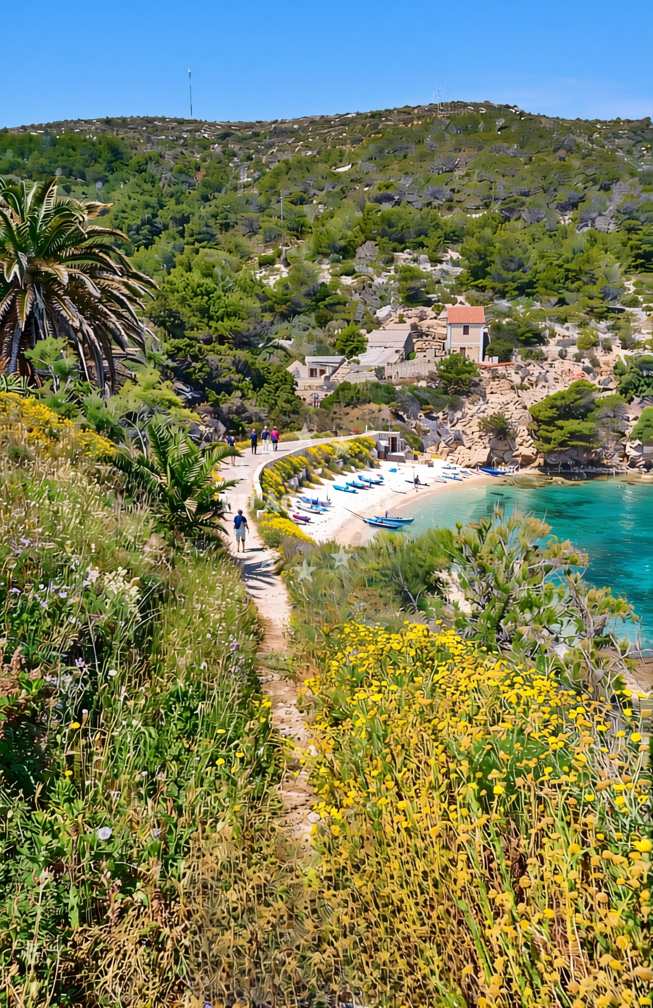 Additional view of Biševo (Biševo): beaches and coves (3) in Biševo (Biševo)