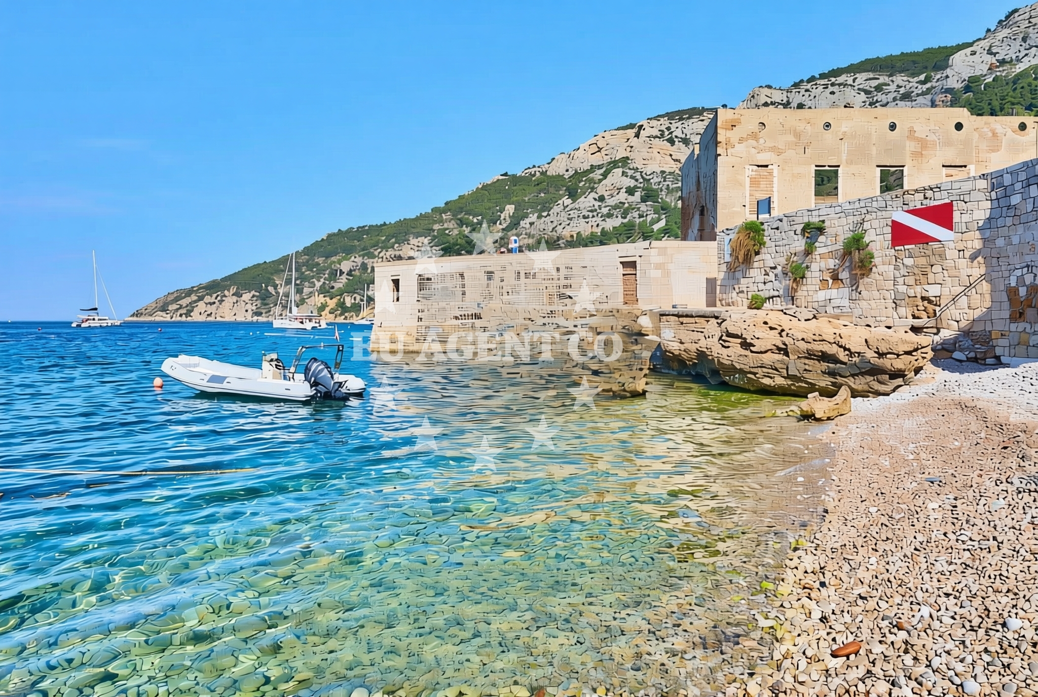 Additional view of Bjažićovo, Komiža (Vis) Beach in Bjažićovo