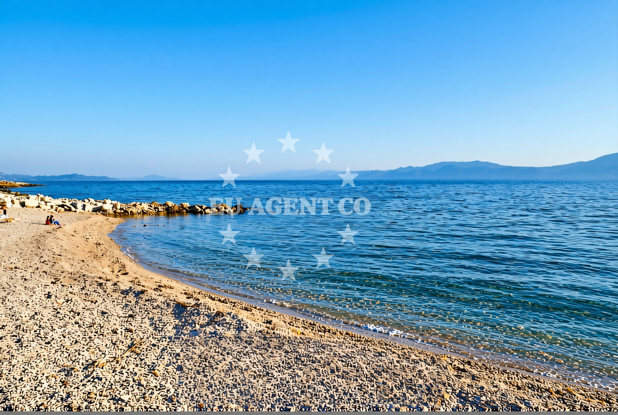 Overview of Blaca istok, Sućuraj (Hvar) Beach in Blaca istok