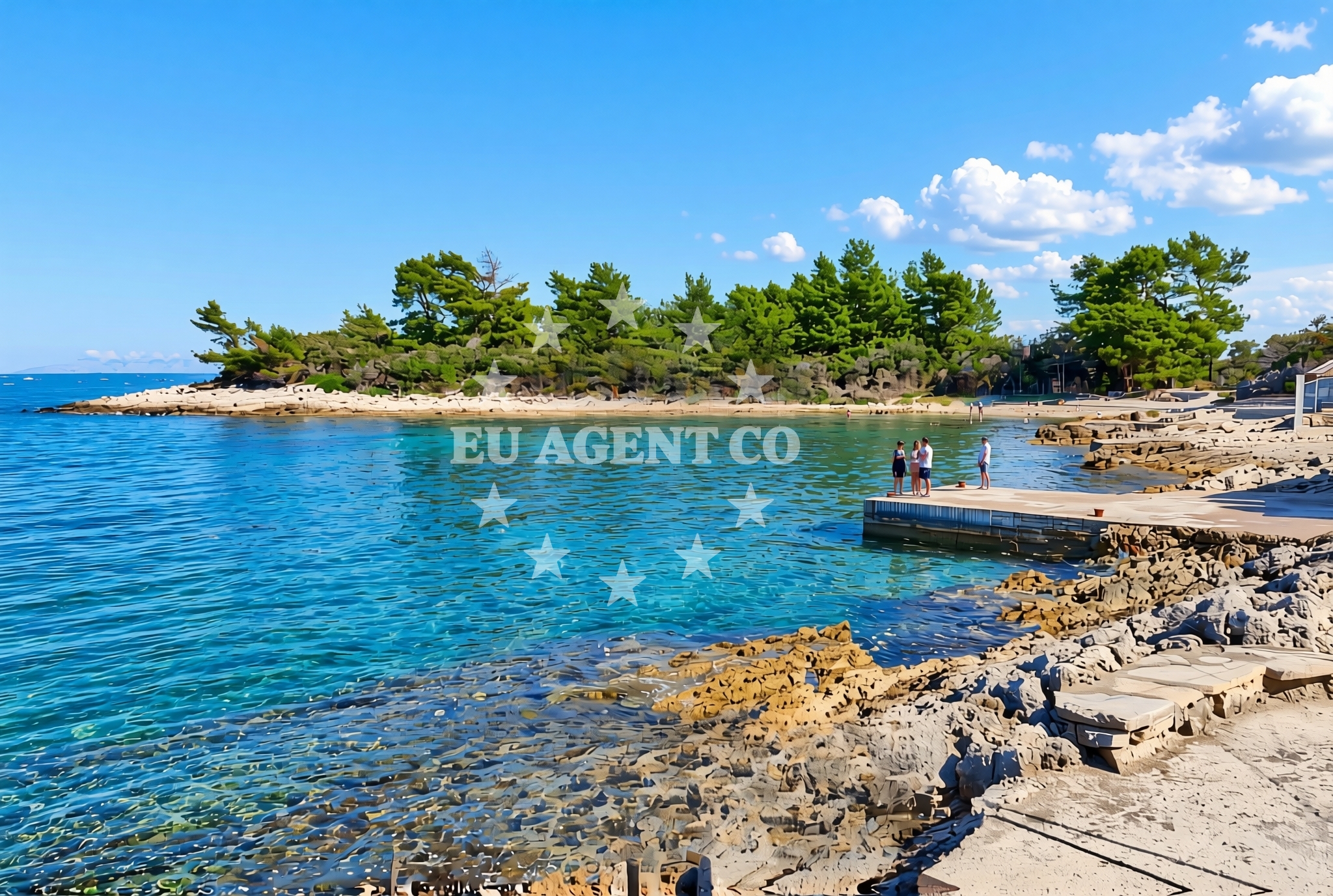 Shoreline and swimming area at Blaca, Smokvica (Korčula) Beach in Blaca