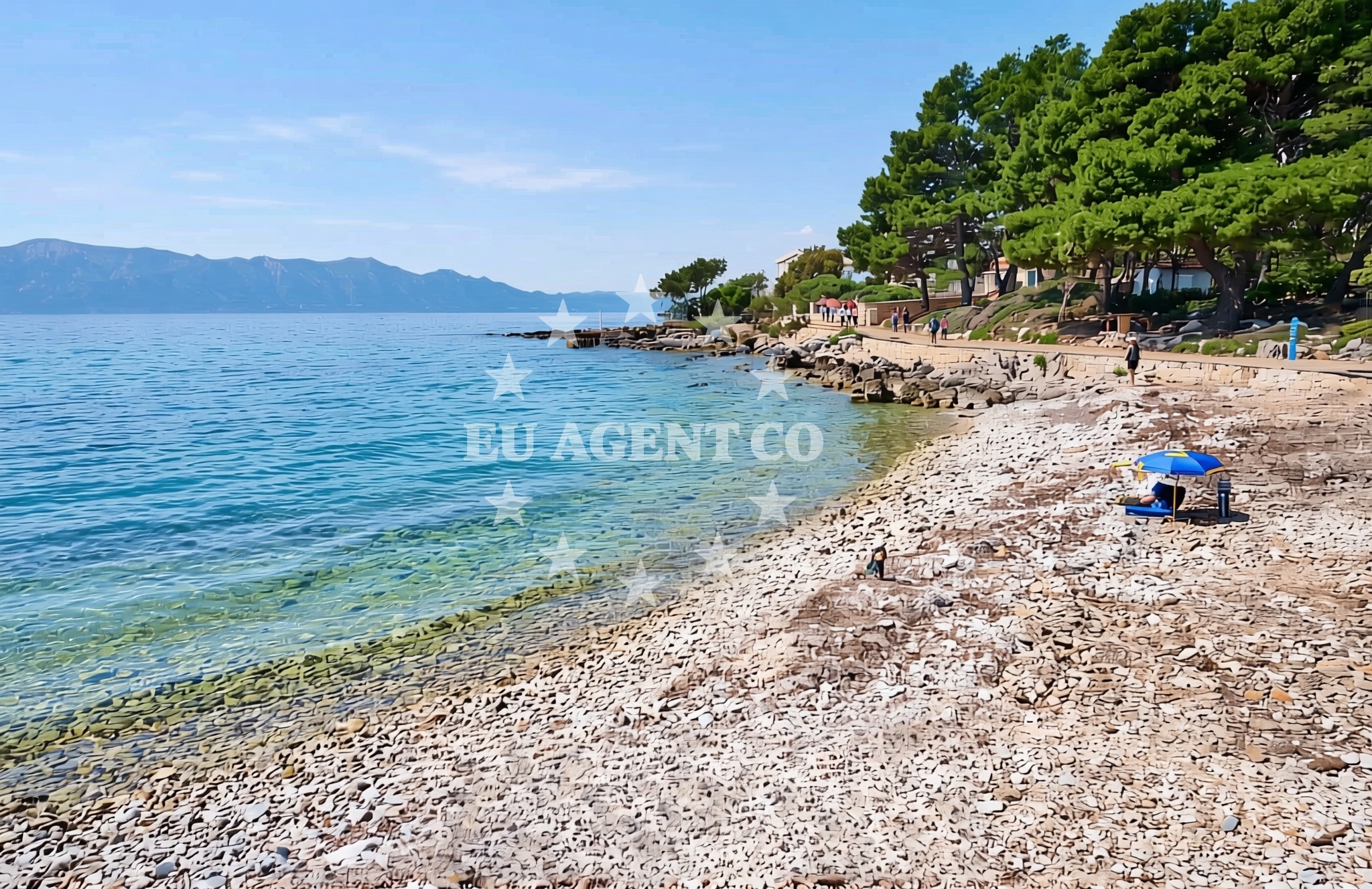 Additional view of Blaca zapad, Sućuraj (Hvar) Beach in Blaca zapad