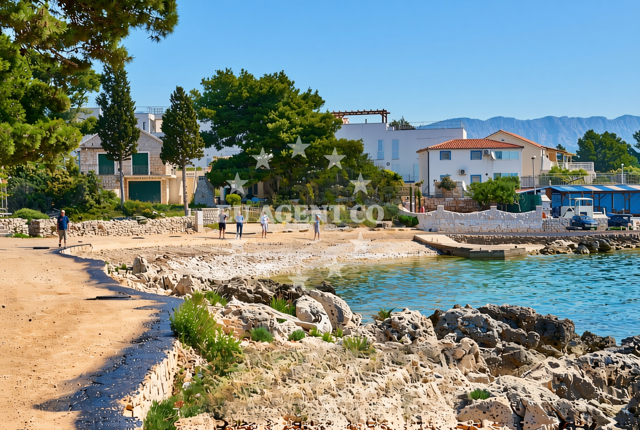 Additional view of Blaca zapad, Sućuraj (Hvar) Beach in Blaca zapad