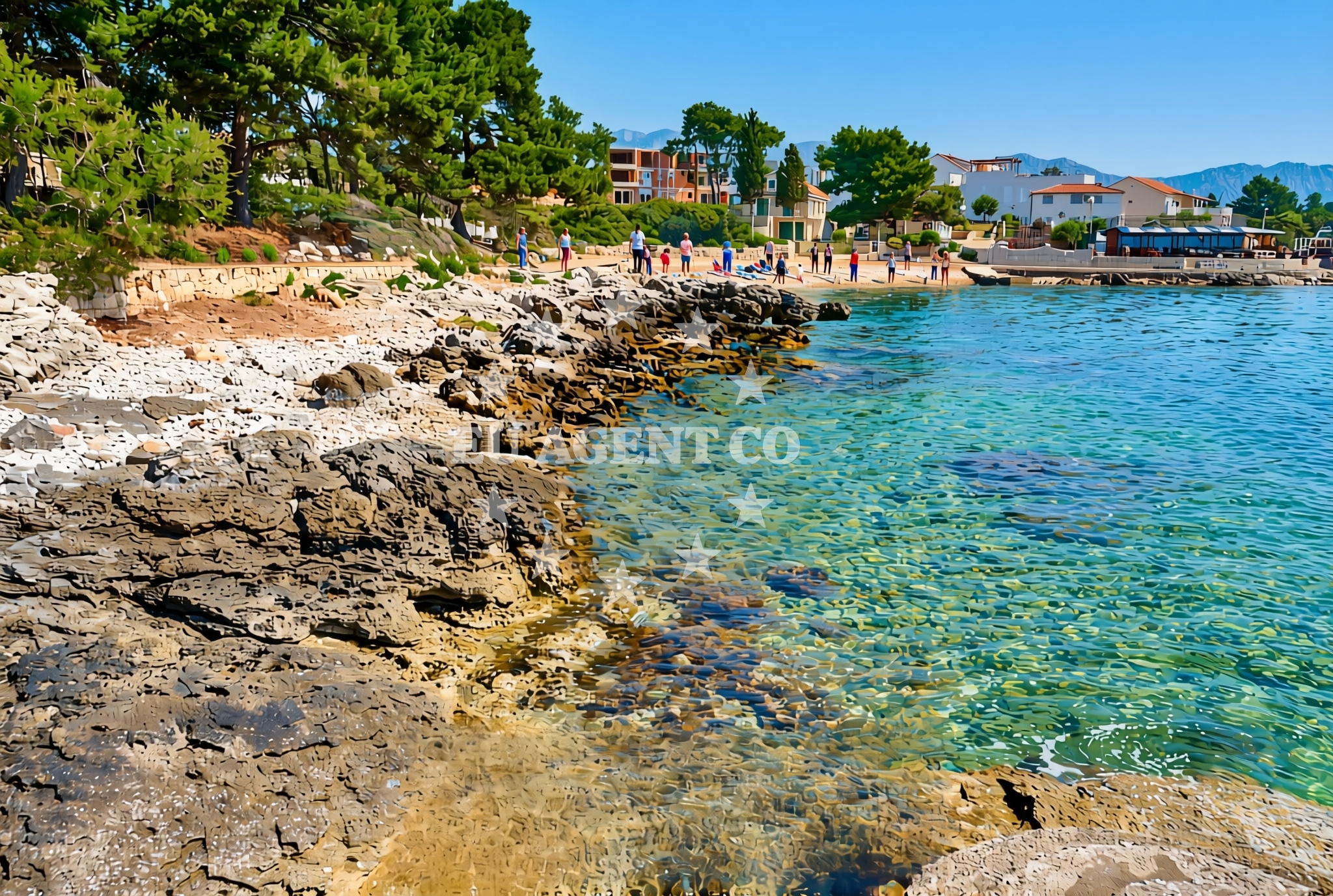 Additional view of Blaca zapad, Sućuraj (Hvar) Beach in Blaca zapad