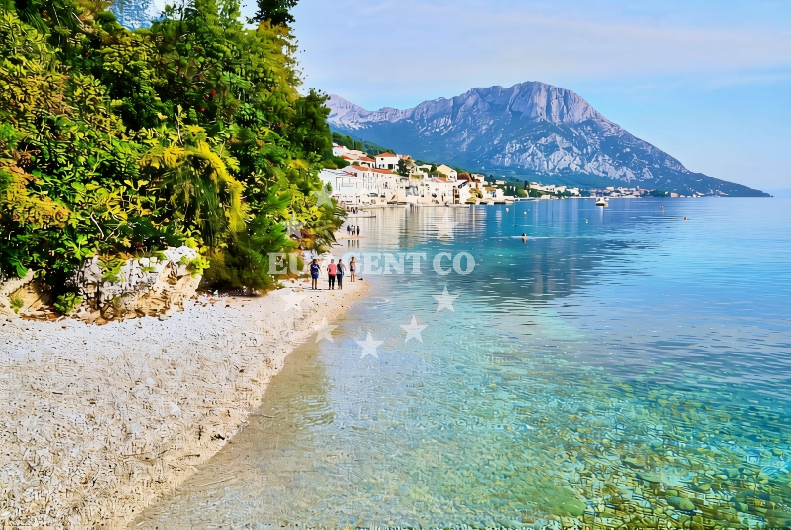 Overview of Blatnice istok, Brist Beach in Blatnice istok