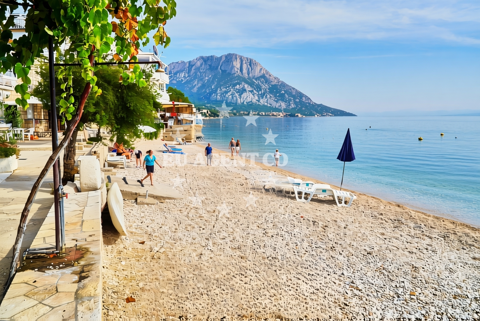Overview of Blatnice zapad, Brist Beach in Blatnice zapad