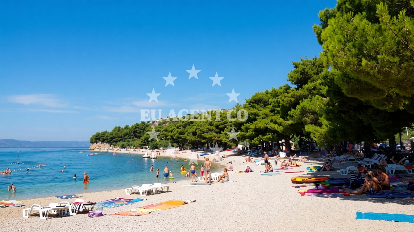 Additional view of Blato beach in 29 Blato, Živogošće