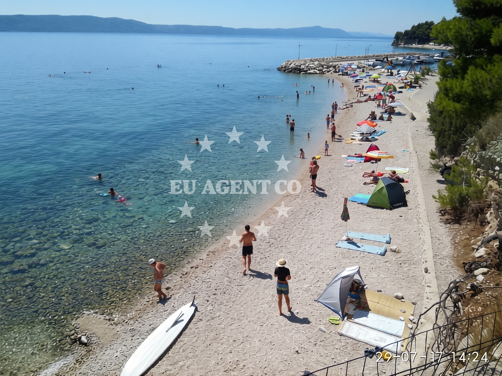 Additional view of Blato beach in 29 Blato, Živogošće