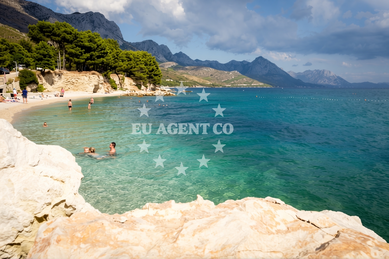 Additional view of Blato beach in 29 Blato, Živogošće