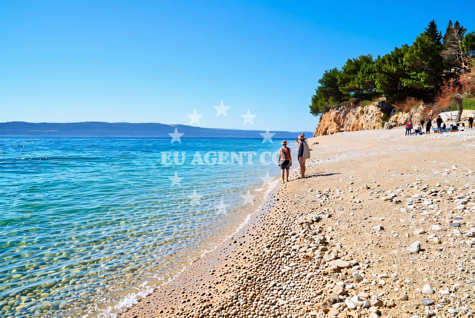 Additional view of Blato beach in 29 Blato, Živogošće