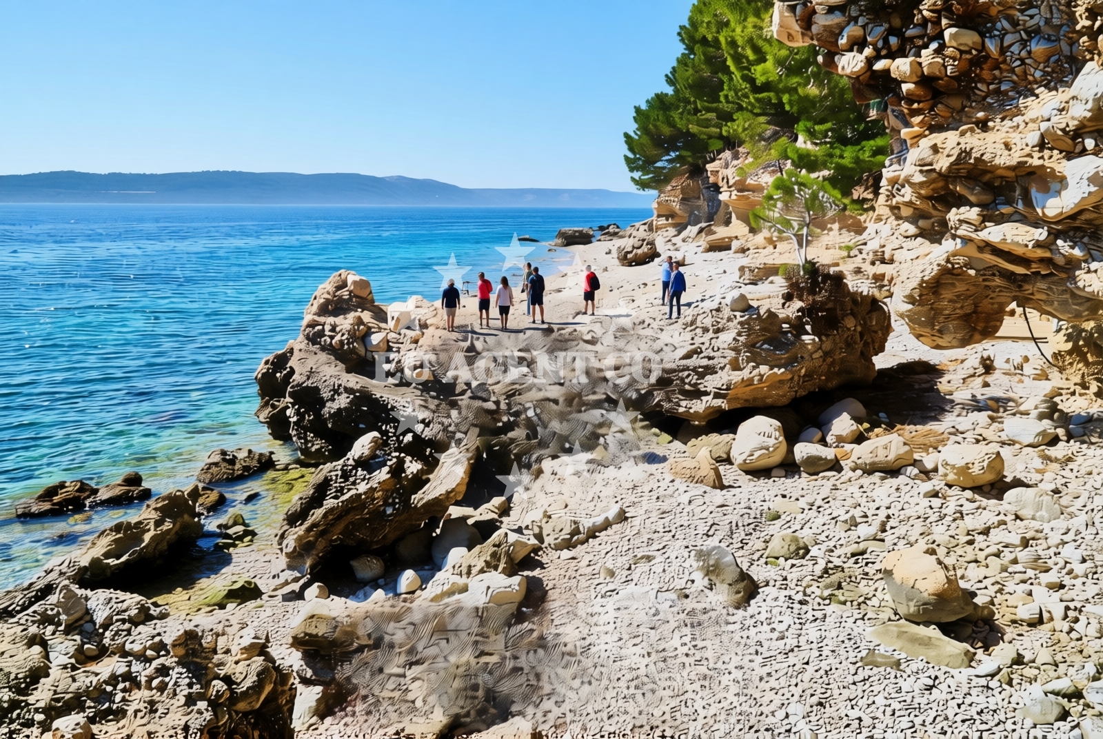 Additional view of Blato istok, Živogošće Beach in Blato istok