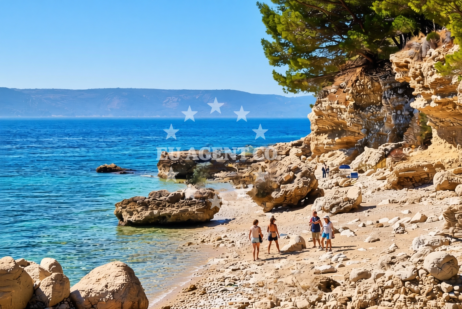 Additional view of Blato istok, Živogošće Beach in Blato istok