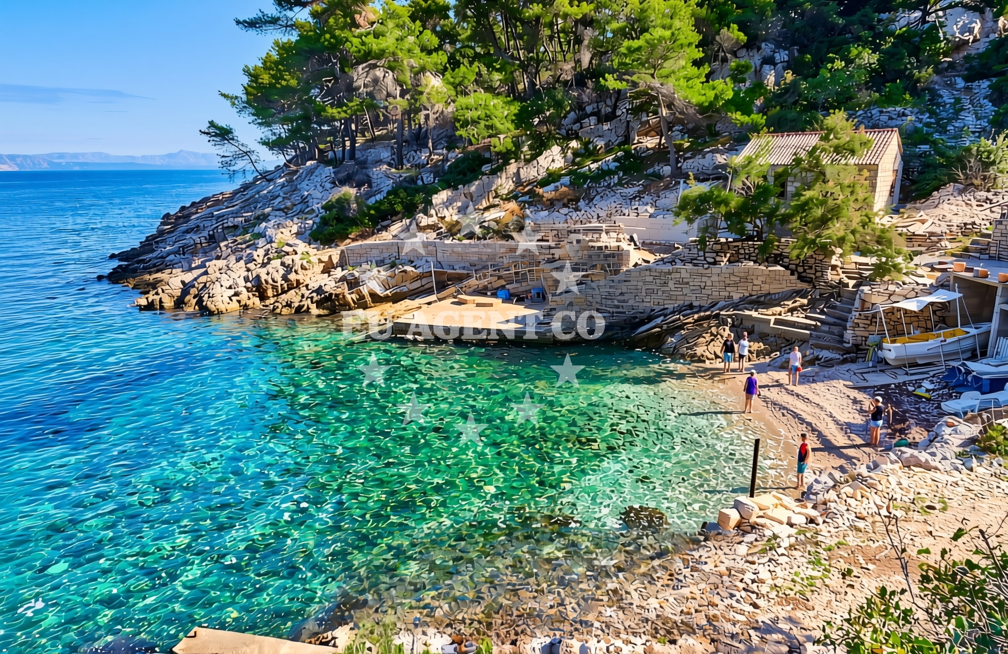 Overview of Blato (Korčula): beaches and coves (24) in Blato (Korčula)