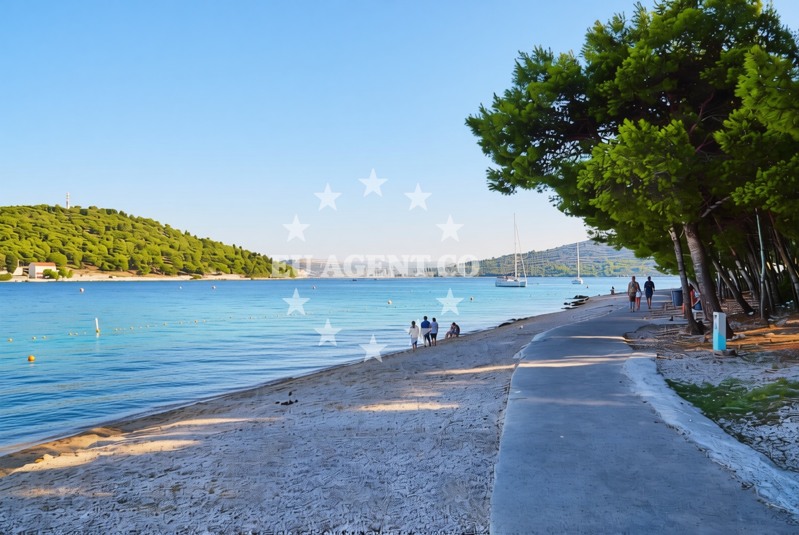 Additional view of Blue Bay, Rogoznica in Uvala Soline 1, Rogoznica