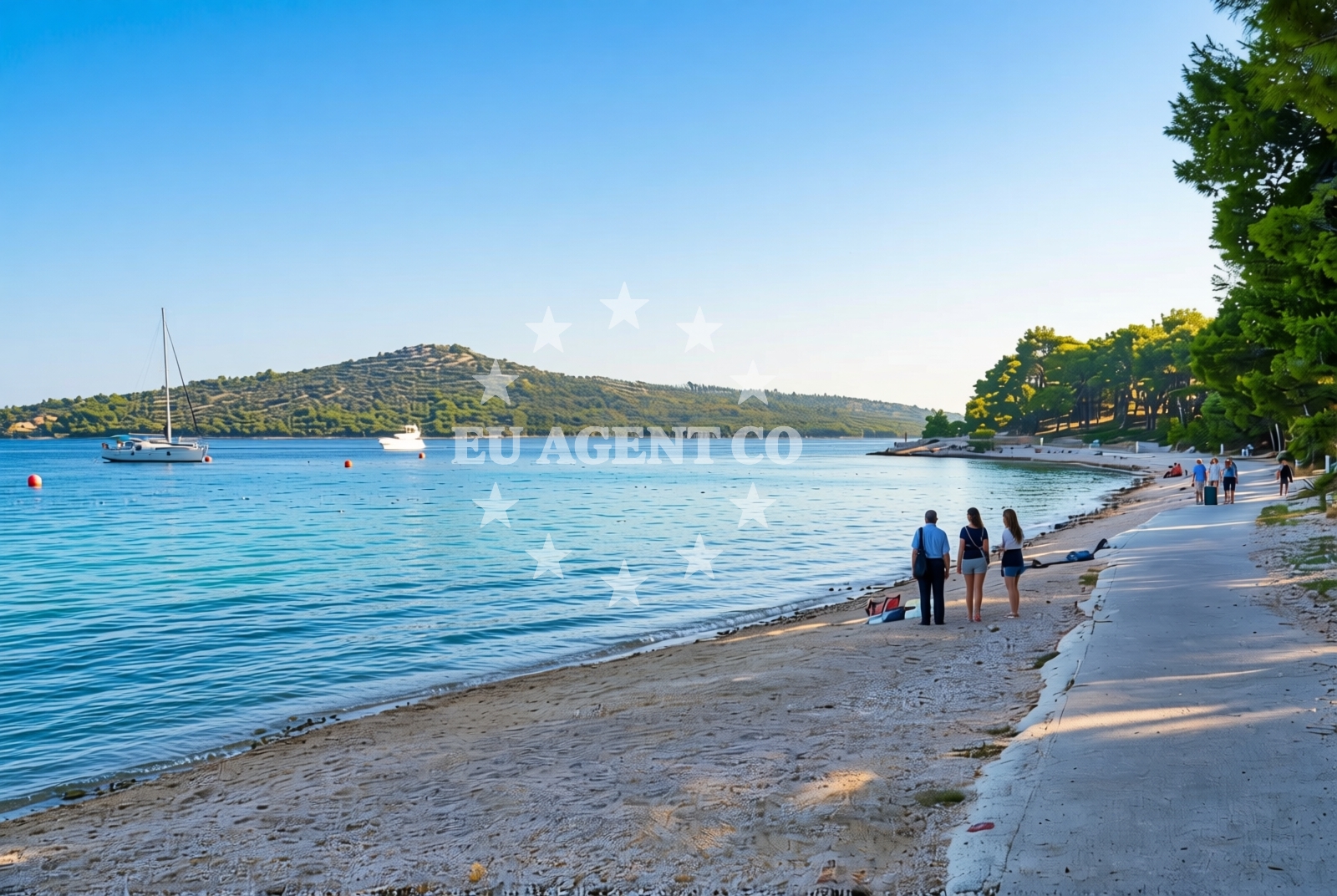 Additional view of Blue Bay, Rogoznica in Uvala Soline 1, Rogoznica