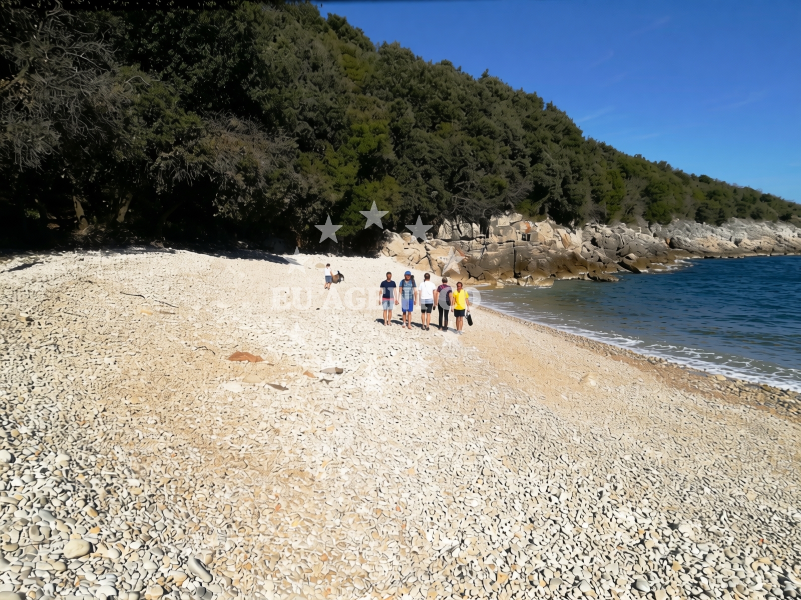 Additional view of Bobina beach in Zagorje, Načinovići 145 Plomin, Plomin
