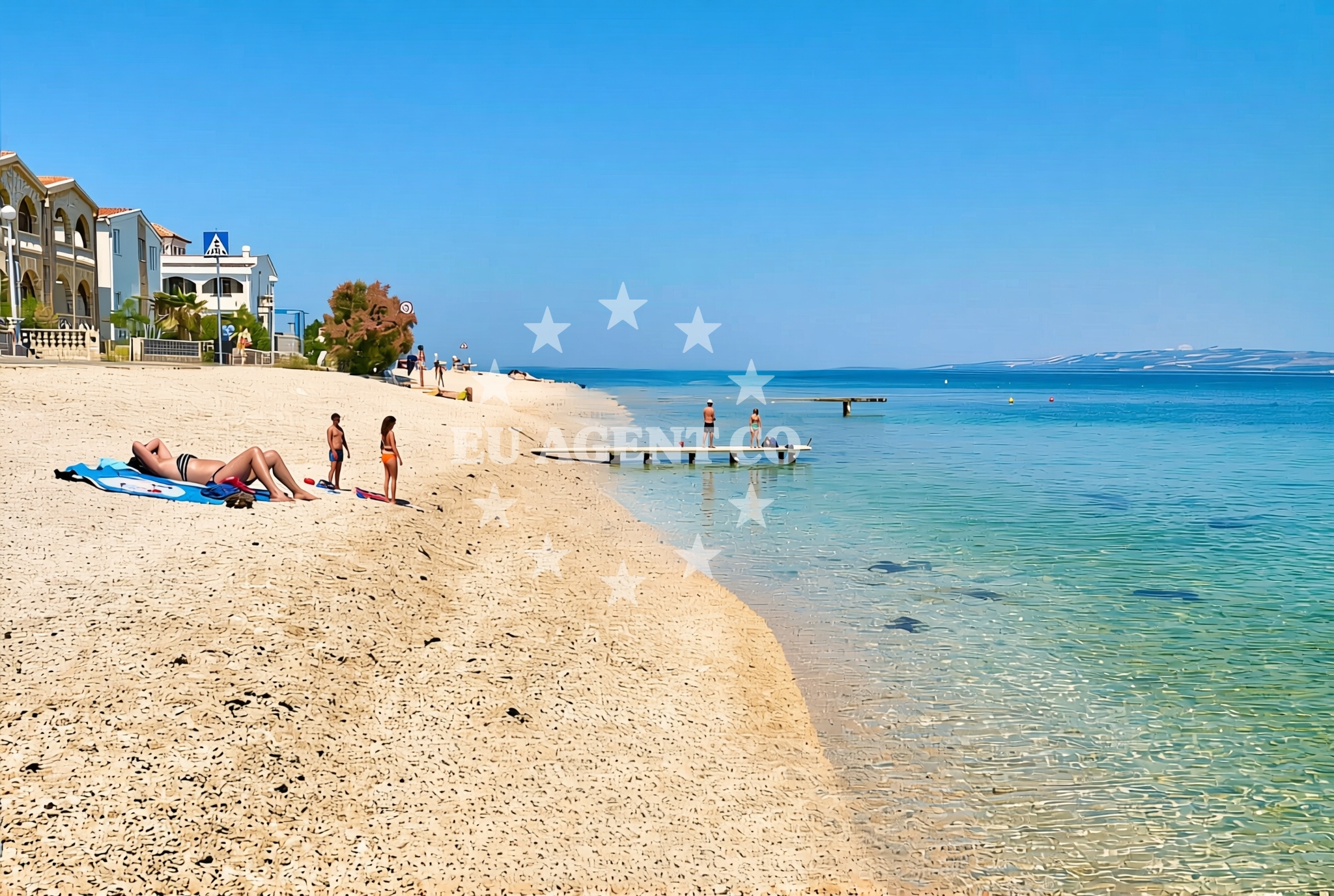 Additional view of Bobovik istok, Vir (Vir) Beach in Bobovik istok