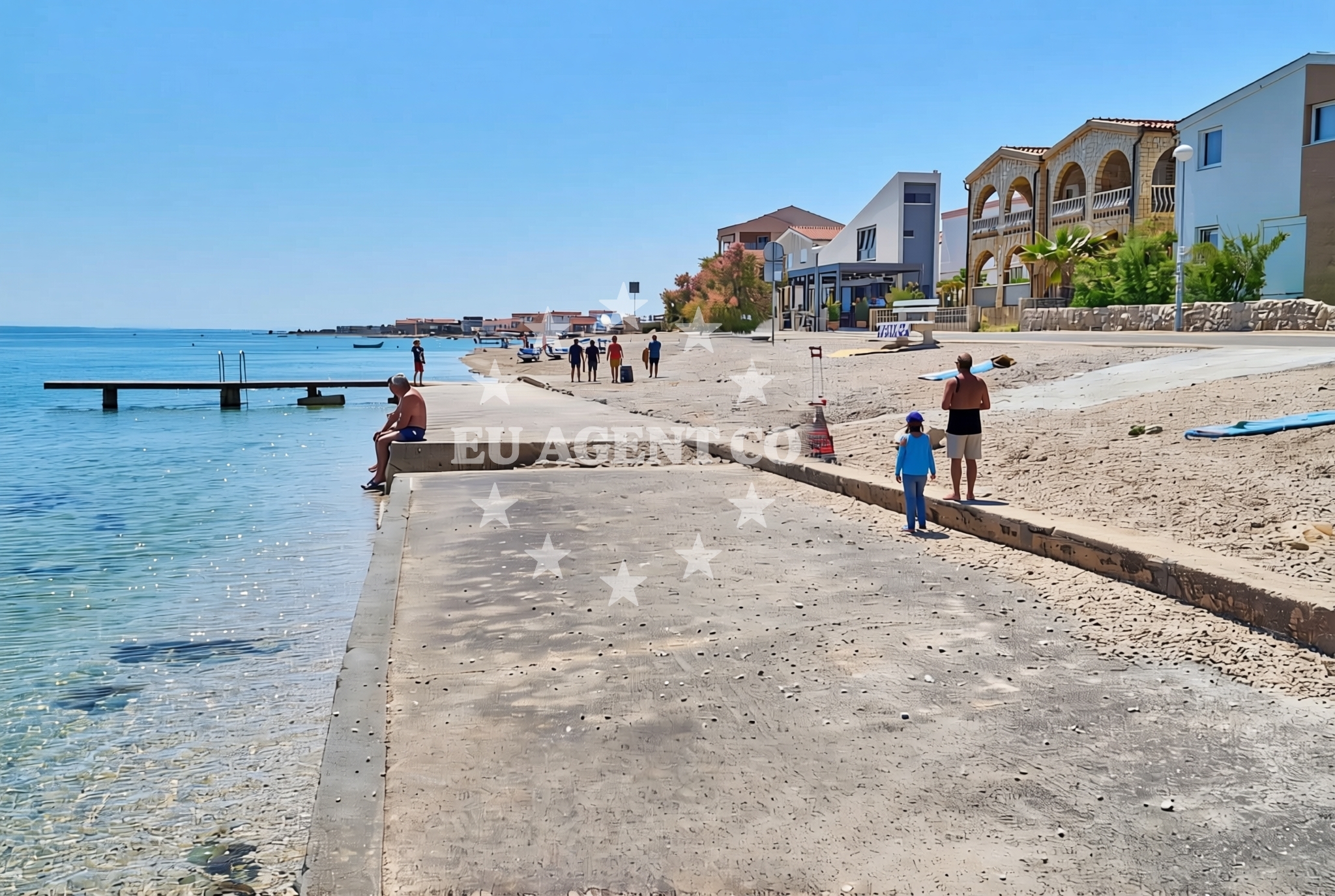 Additional view of Bobovik istok, Vir (Vir) Beach in Bobovik istok