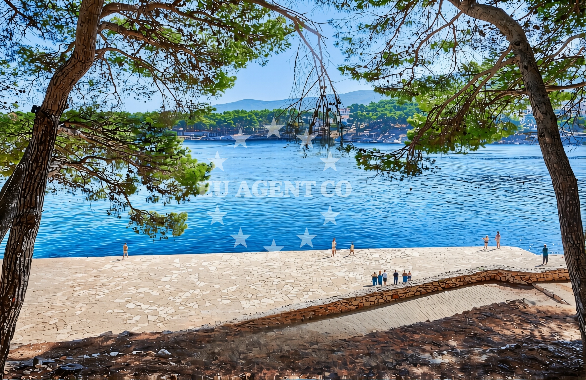 Additional view of Bočić, Jelsa (Hvar) Beach in Bočić
