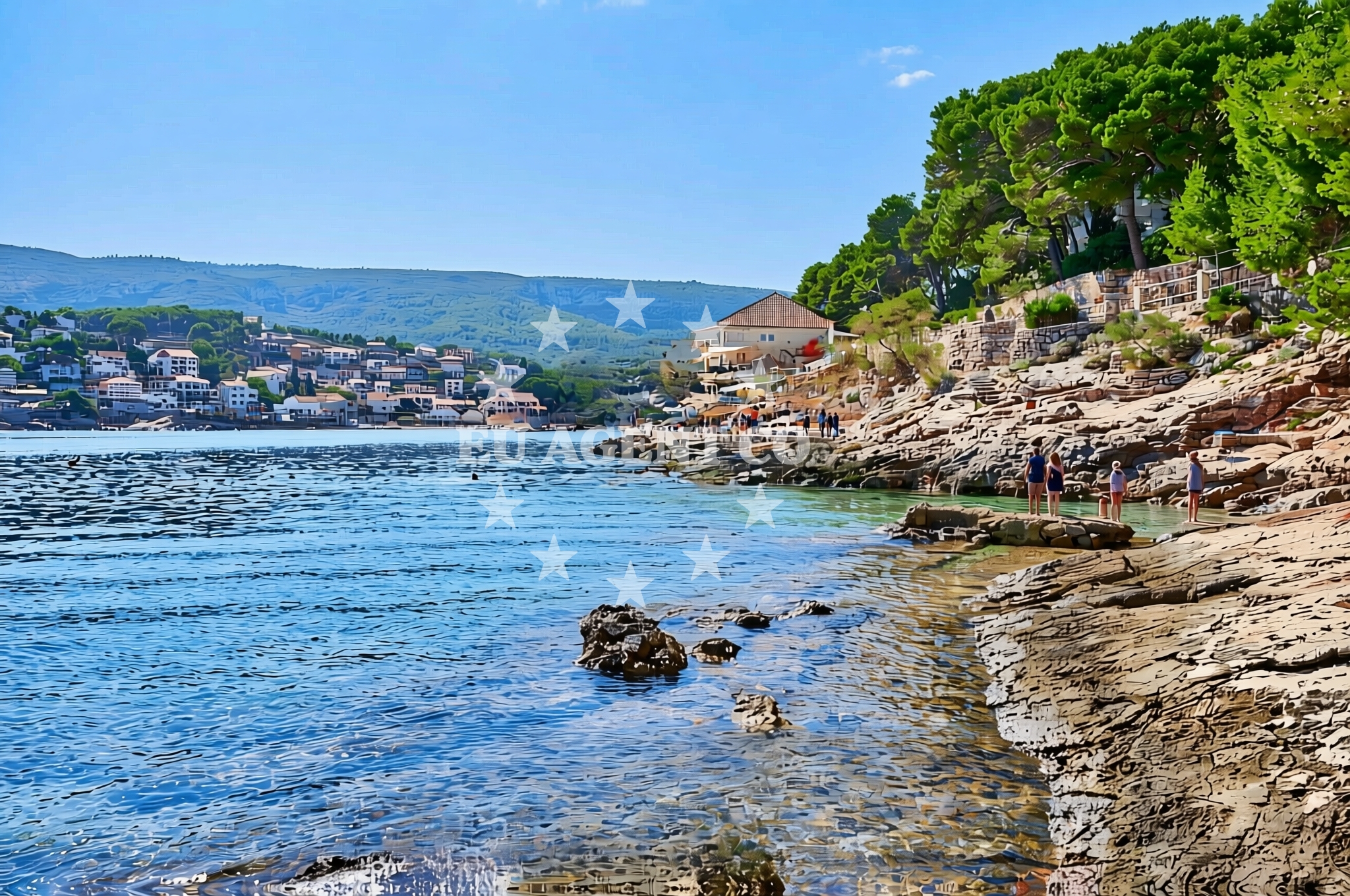 Additional view of Bočić, Jelsa (Hvar) Beach in Bočić