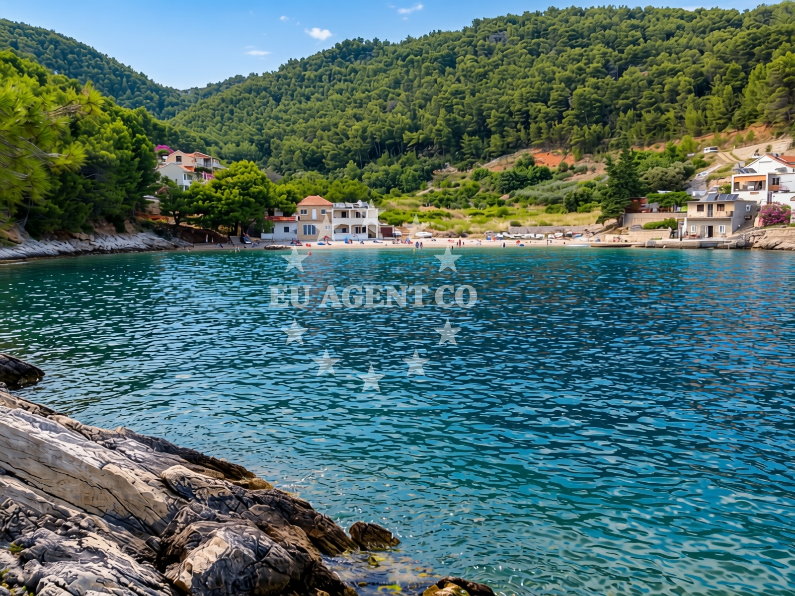 Additional view of Bogomolje beach in Ulica Račevina 42/a, Bogomolje