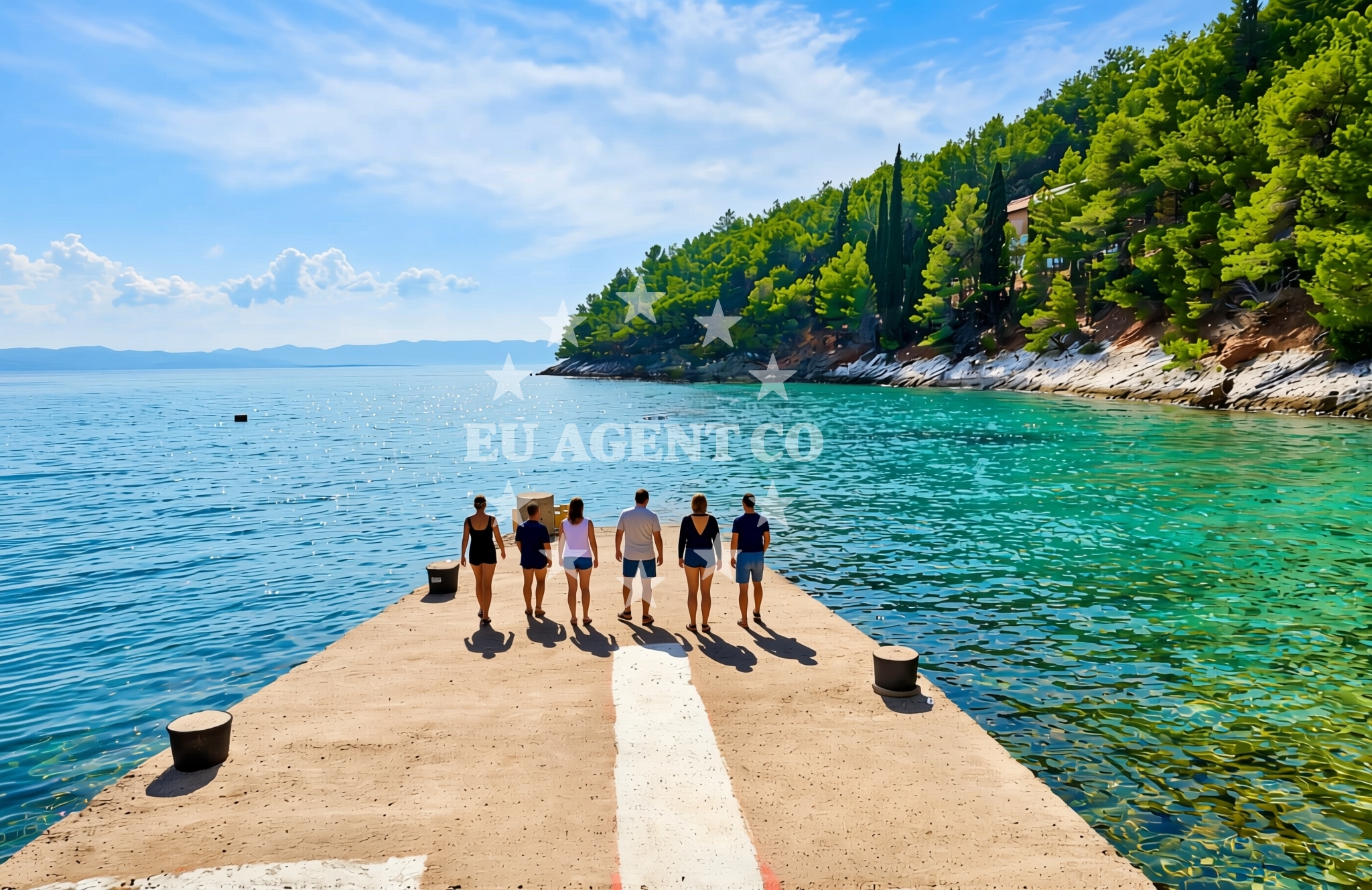 Additional view of Bogomolje beach in Ulica Račevina 42/a, Bogomolje