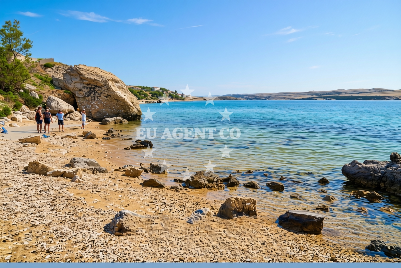 Additional view of Bok istok, Kolan (Pag) Beach in Bok istok
