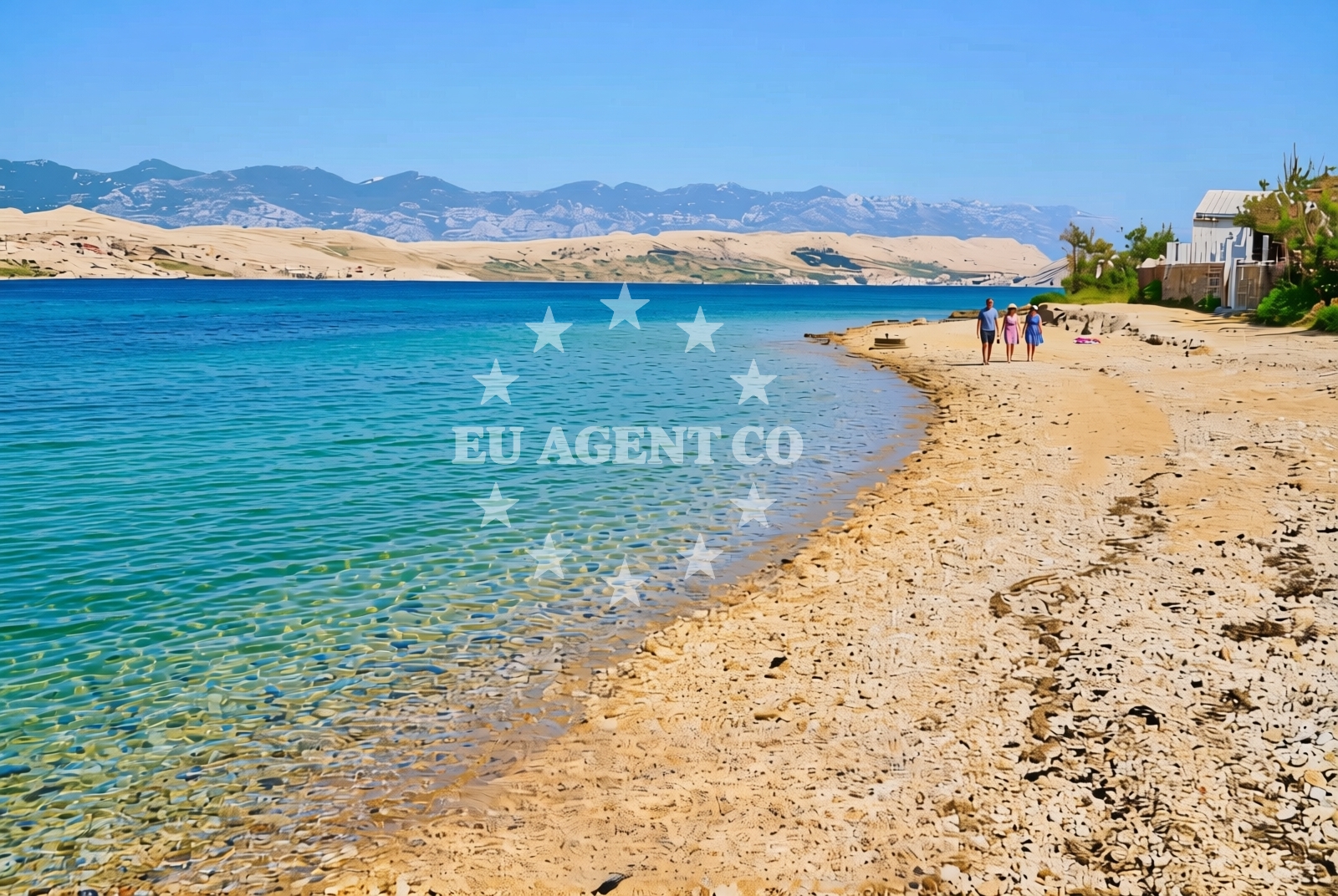 Additional view of Bok istok, Kolan (Pag) Beach in Bok istok