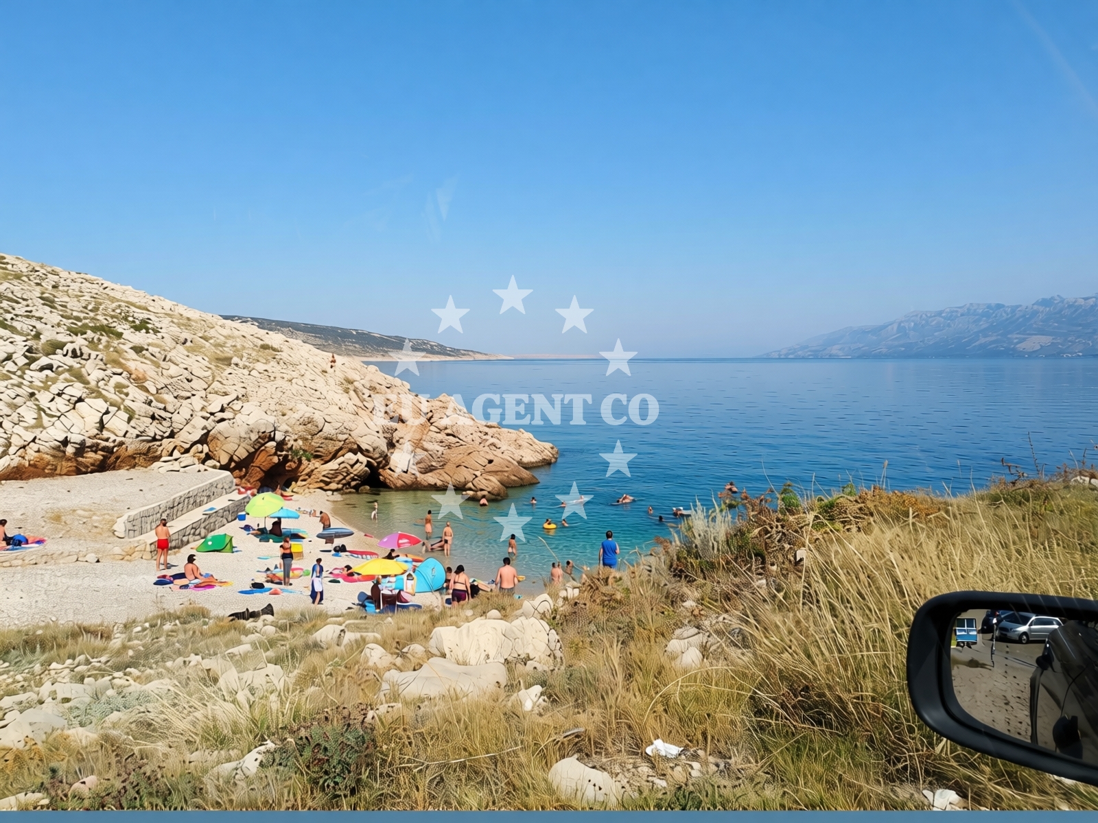 Additional view of Bokulja beach in Prva ulica, Slivnica